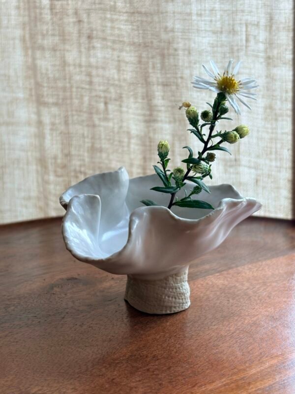 Porte Encens Céramique Corolle Organique