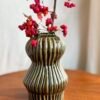 Vase striée