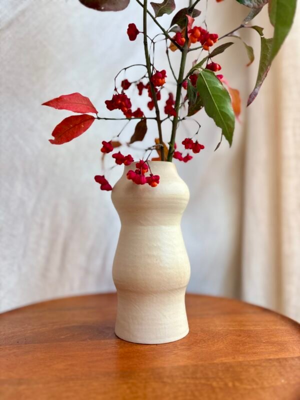 Vase céramique organique