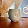 Tasse céramique artisanale empreinte cœur