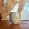 Tasse céramique artisanale empreinte cœur
