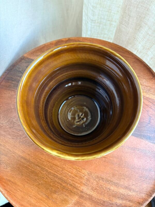 Vase Cache Pot céramique Ondulations