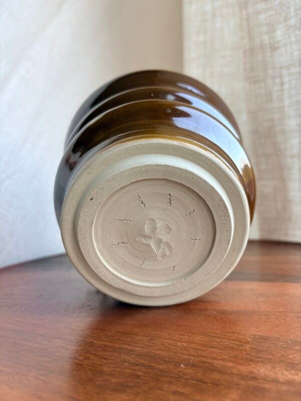 Vase Cache Pot céramique Ondulations