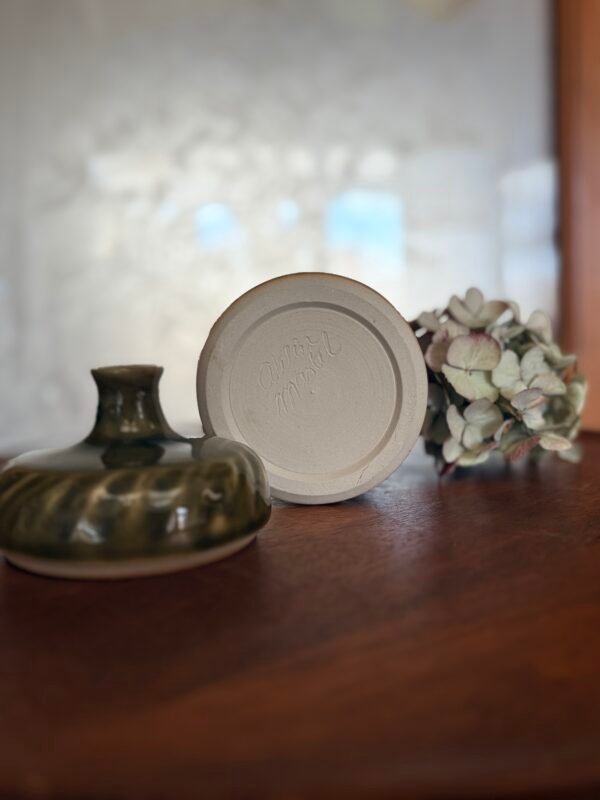 Boîte céramique bouton haut