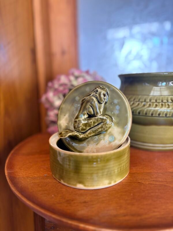 Boite céramique l'Endormie