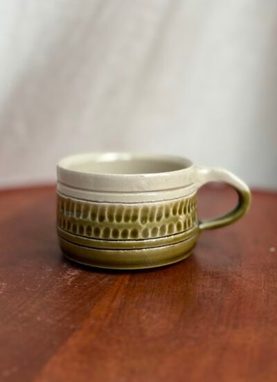 Tasse céramique artisanale cardium