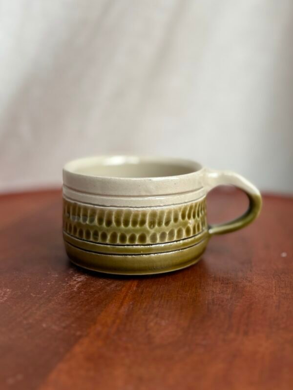 Tasse céramique artisanale cardium