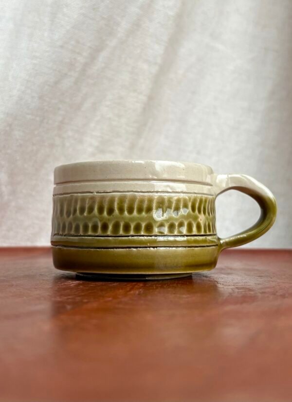 Tasse céramique artisanale cardium
