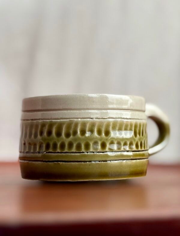 Tasse céramique artisanale cardium